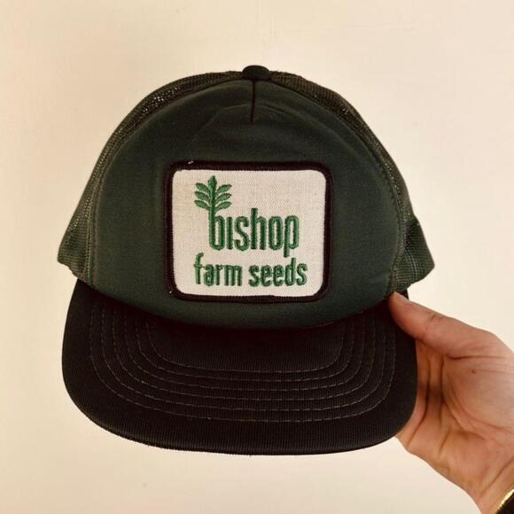 Vintage Other - Vintage Bishop truckers hat
